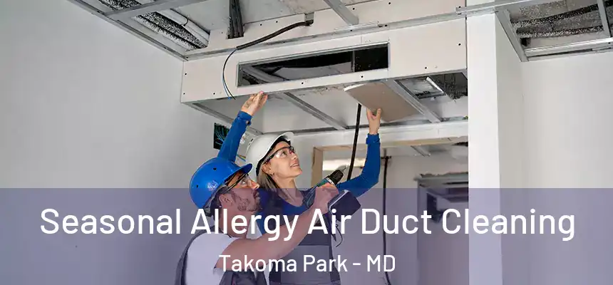Seasonal Allergy Air Duct Cleaning Takoma Park - MD